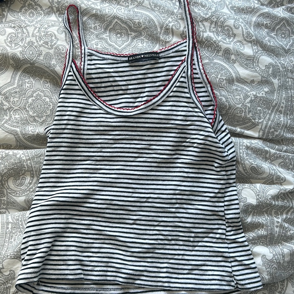 Cute stripped tank from brandy Melville